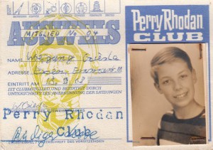 Mein Perry-Rhodan-Clubausweis von 1968